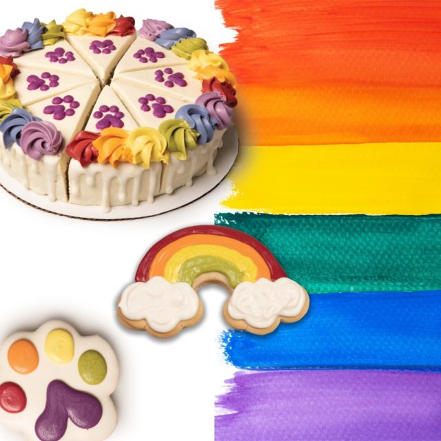 Happy Pride Month! 🌈🌈 This PAW-RIDE we've hand-crafted tons of special treats to celebrate LOVE with the doggos of Denver!  Pick your favorites or grab a box with all of them.  Supplies are limited, so we'll see you soon! #loveislove
.
.
.
.
.
#pridemonth #prideweekend #denverpride #pride2023 #pride #dogtreat #denver  #denverdogs #eatmorecookies #dogsofdenver #dogsofcolorado  #lohi #bakeryfordogs #denverblogs #denverdogbloggers #dogtreat #denverdogmoms #dogsofig #coloradolife  #denversmallbusiness #denversmallbusinesses #denversmallbiz #denversmallbusinessowner #MileHighPooches #MileHighDogs  #DenverPup #DenverPups #RockyMountainDog #coloradopetparents